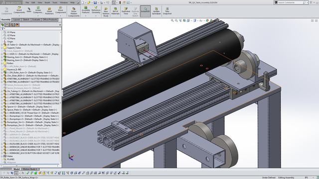 We work extensively with 2D and 3D computer-aided design.