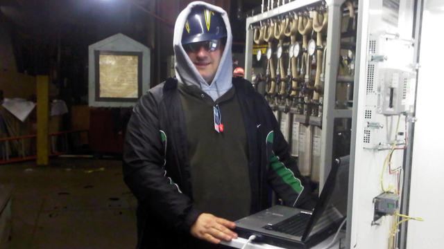 Ken assisting a remote startup.