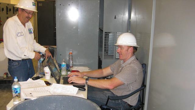 Jeff at a startup, circa 2010.